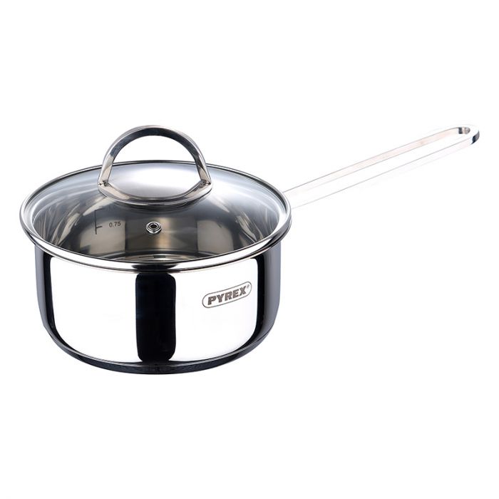 Pyrex Sauspan met Deksel - Ø16 cm - Inductie